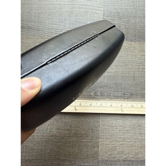 Authentic Versace Hard Eye Glass Case *Case Only Black With Black Velvet‎ Lining - Picture 3 of 7